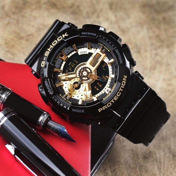 G Shock GA110GB 1A Black Gold Master Wrist Appeal